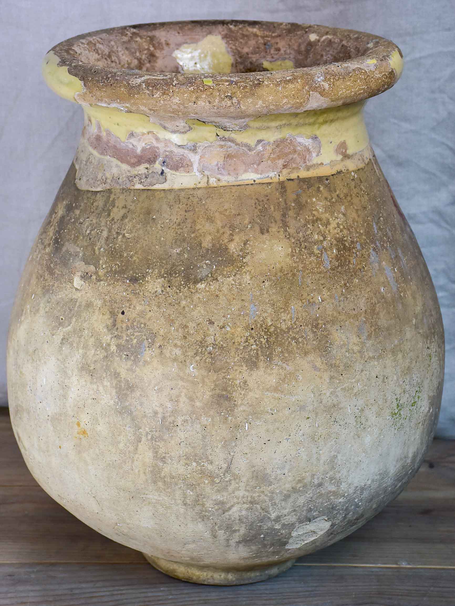 Late 19th Century French Biot oil jar - petite