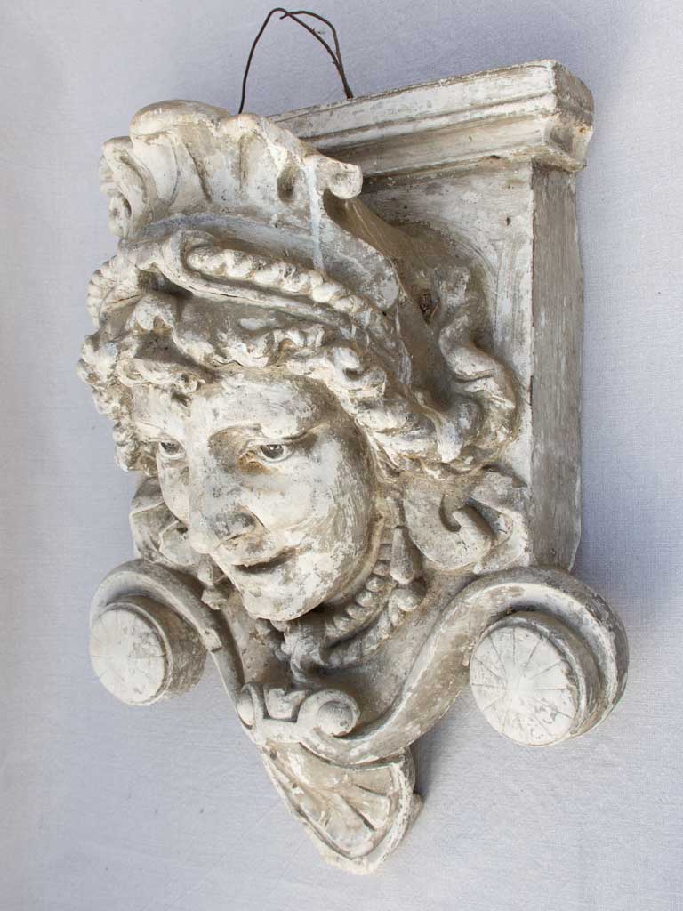 Large antique French plaster mold