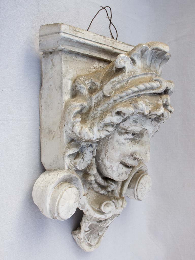 Large antique French plaster mold