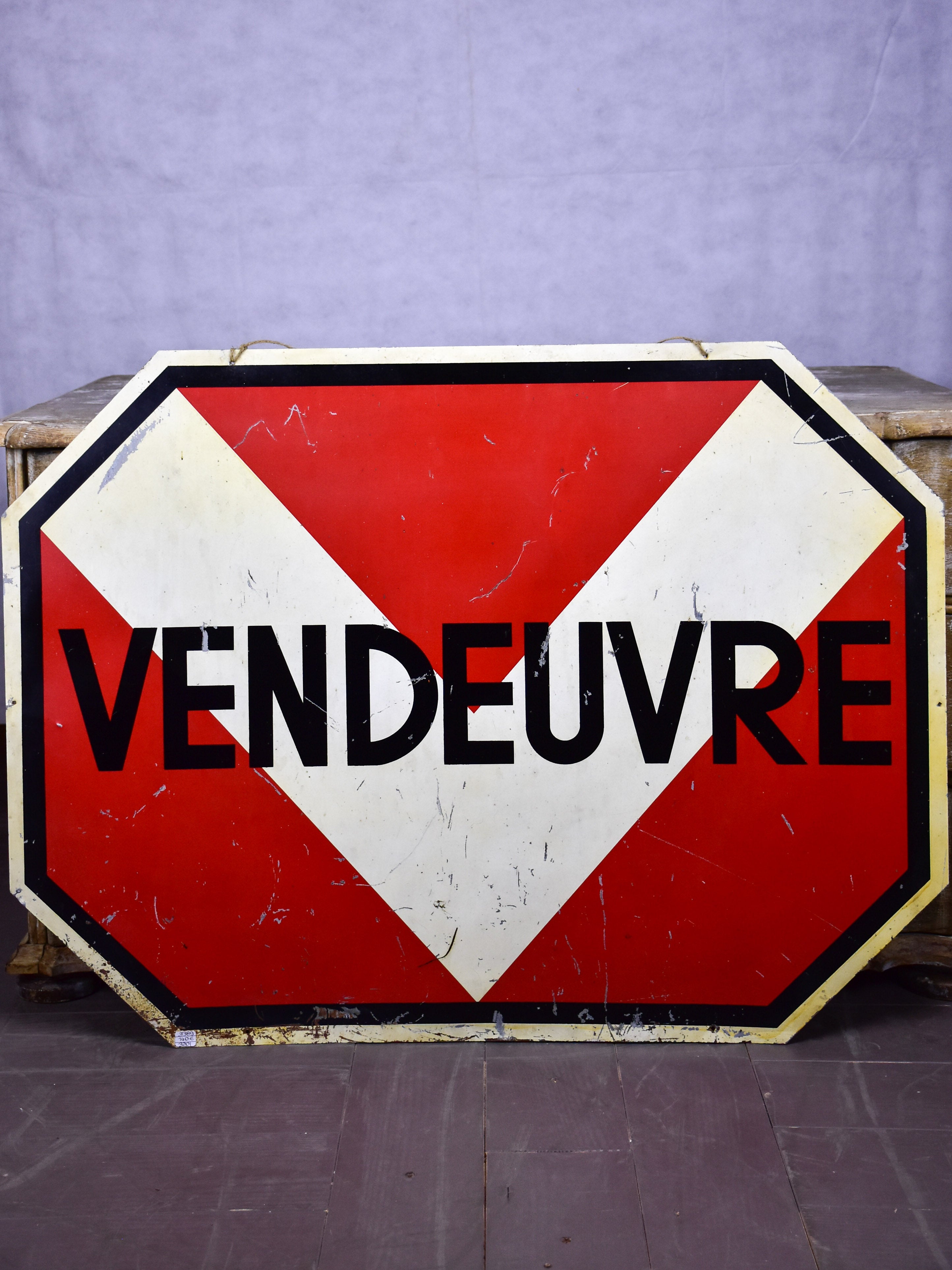 Vintage French sign - Vendeurve