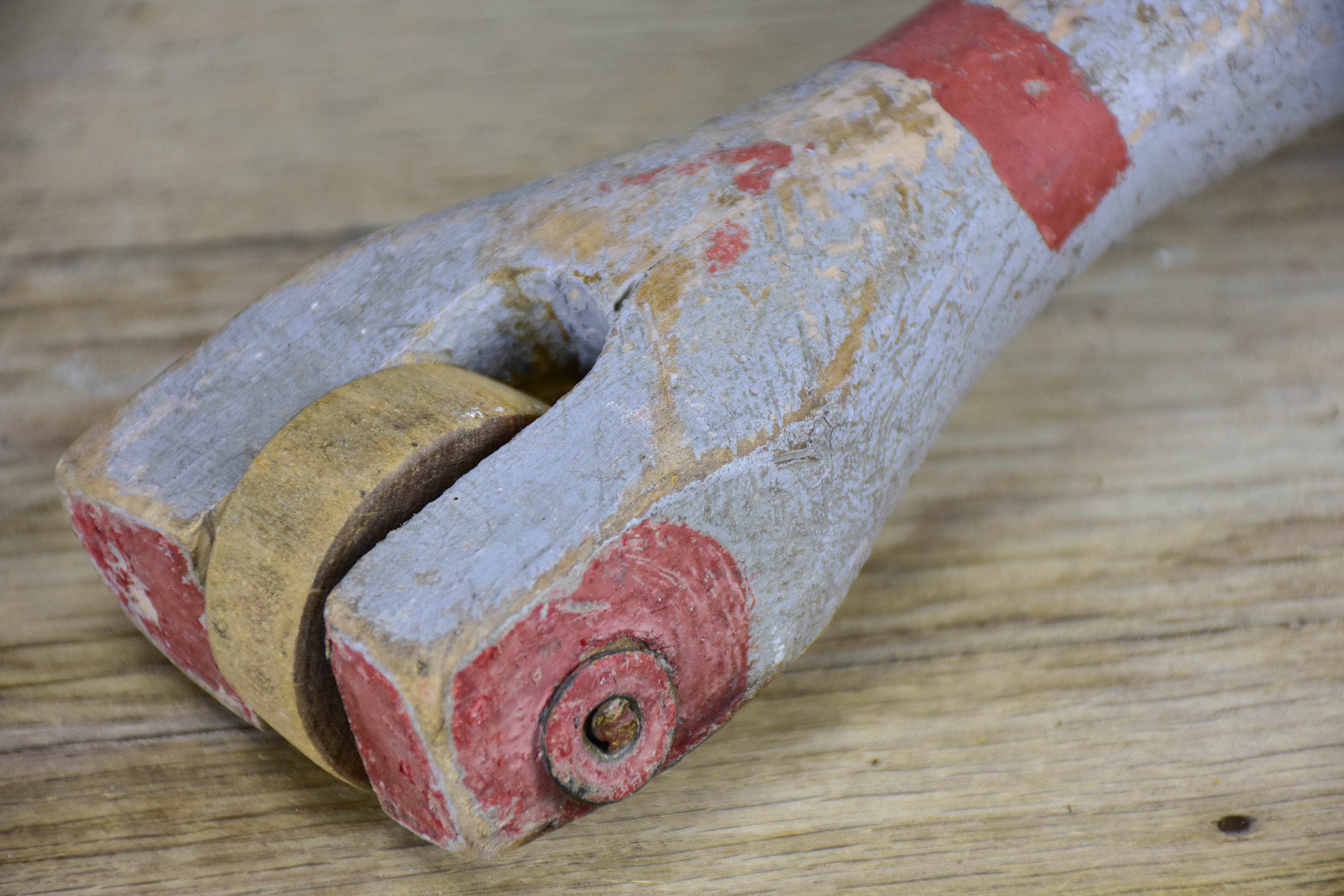 Antique toy aeroplane - French folk art