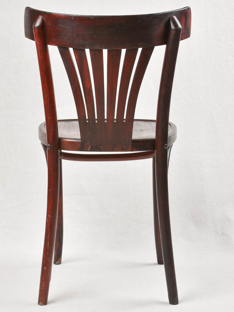 4 French bentwood bistro chairs 1930s