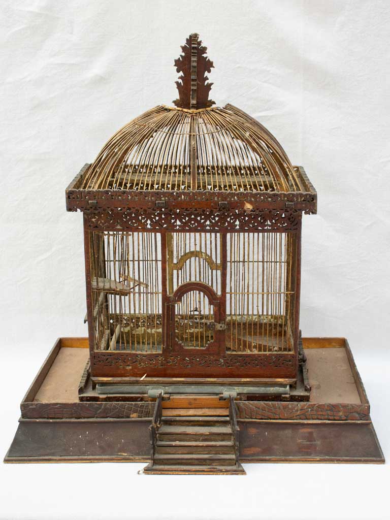 Grand French birdcage from the 19th century