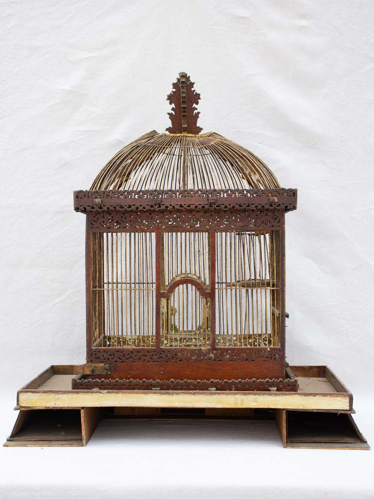 Grand French birdcage from the 19th century