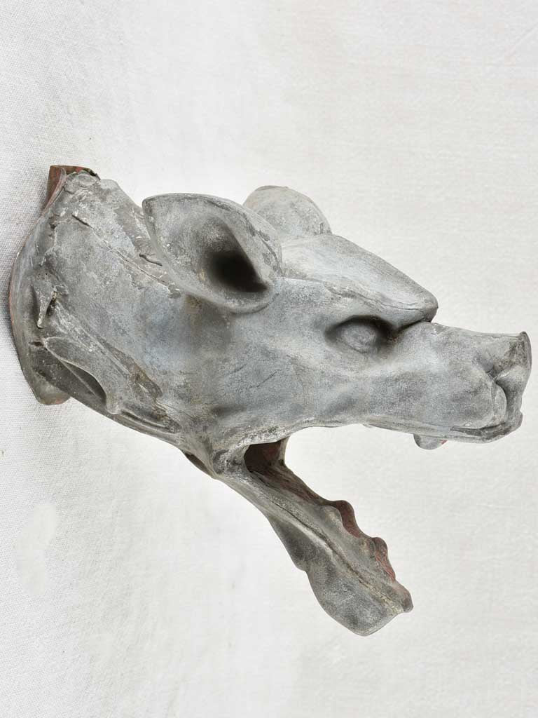 19th century zinc gargoyle / water spout