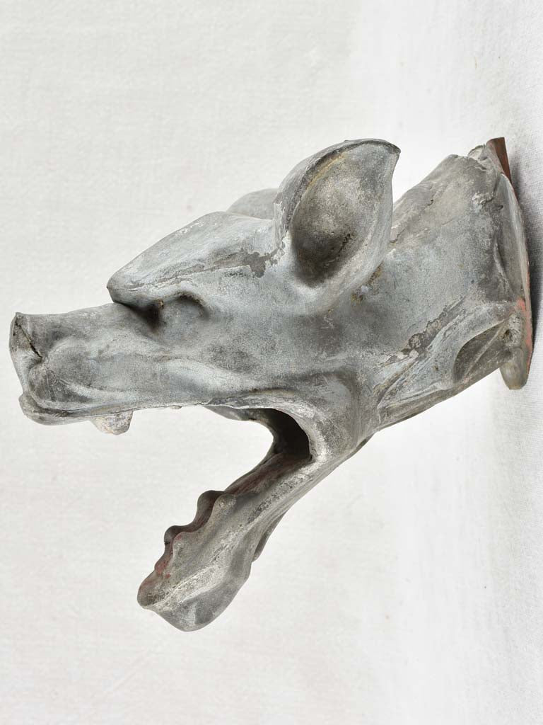 19th century zinc gargoyle / water spout