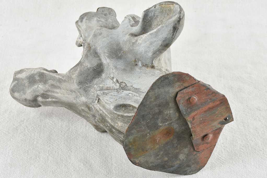 19th century zinc gargoyle / water spout