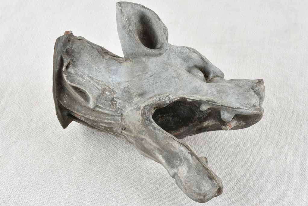 19th century zinc gargoyle / water spout