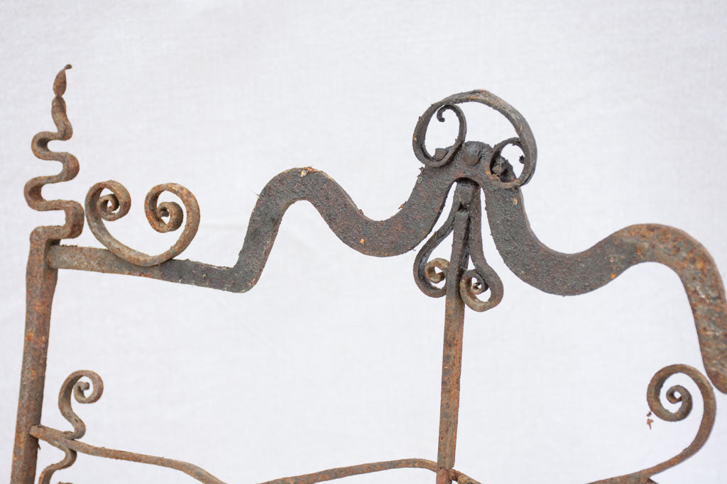 17th century French bible lectern - wrought iron