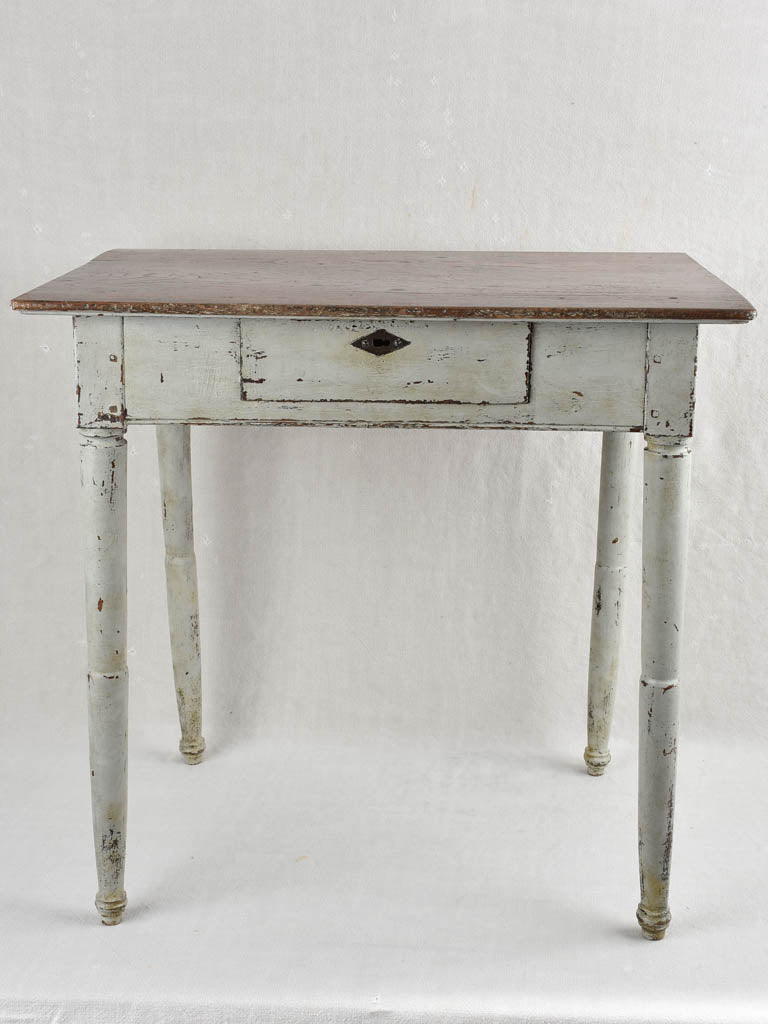 18th century waxed elm desk