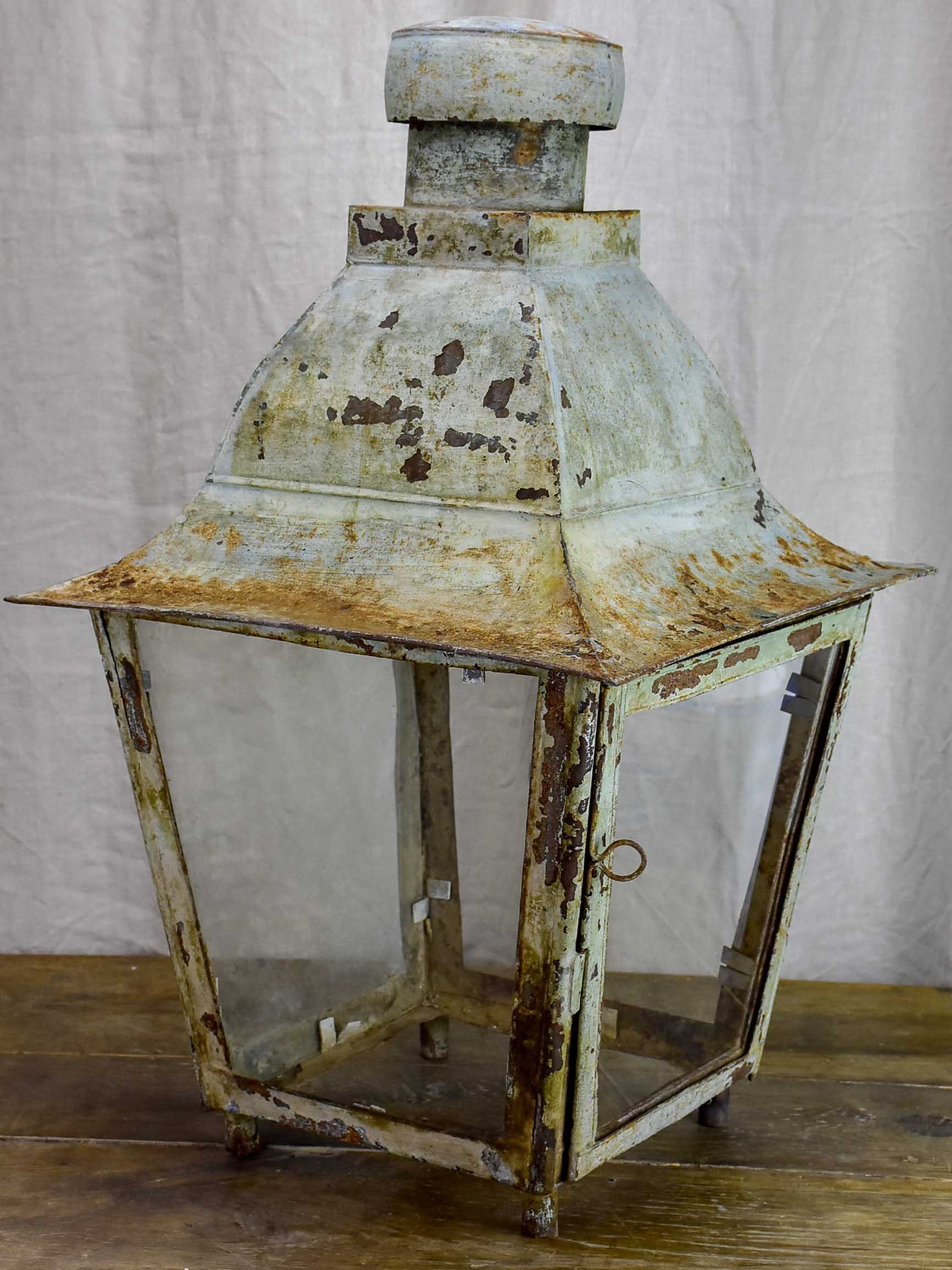 Very large antique French lantern