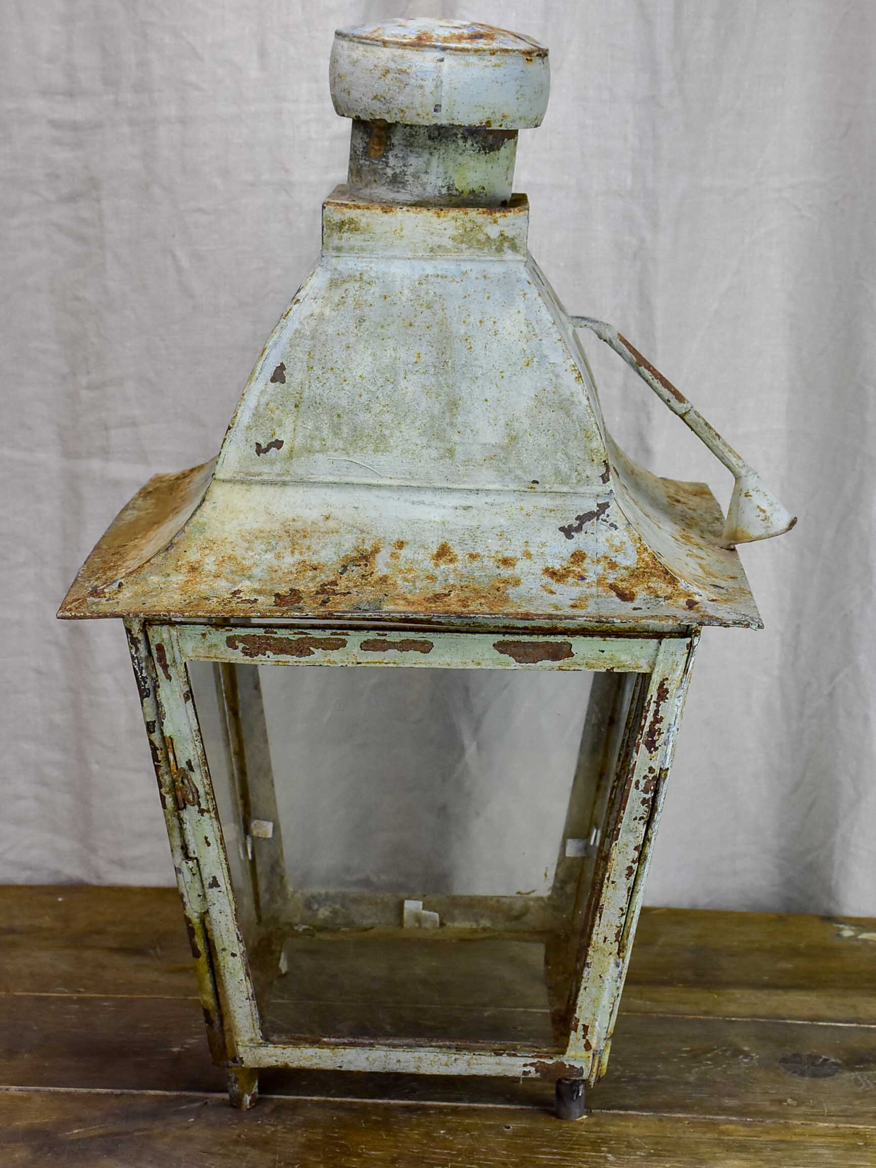 Very large antique French lantern