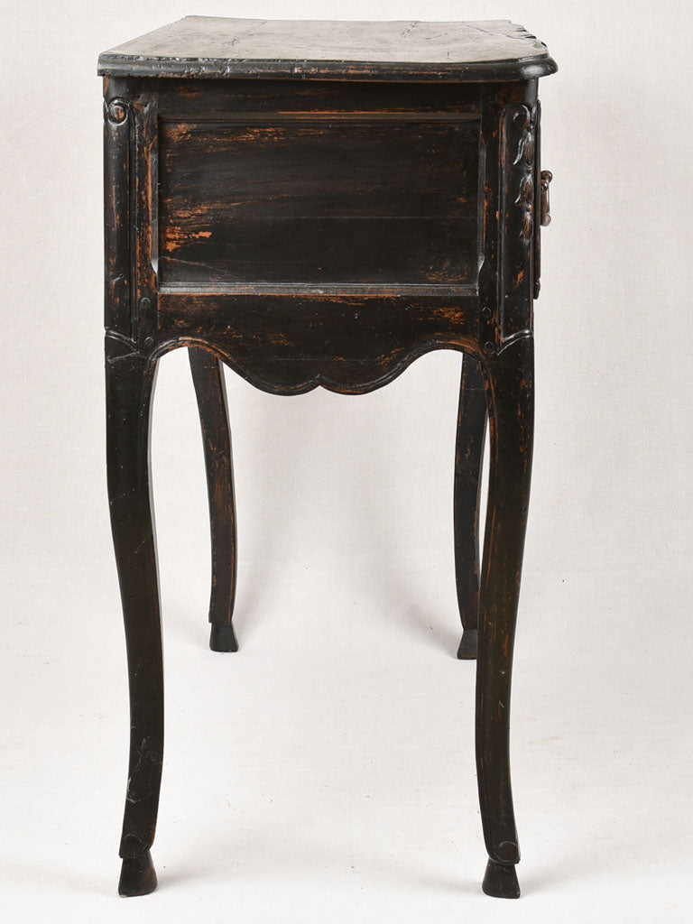 Provenance Antique Single Drawer Walnut Commode