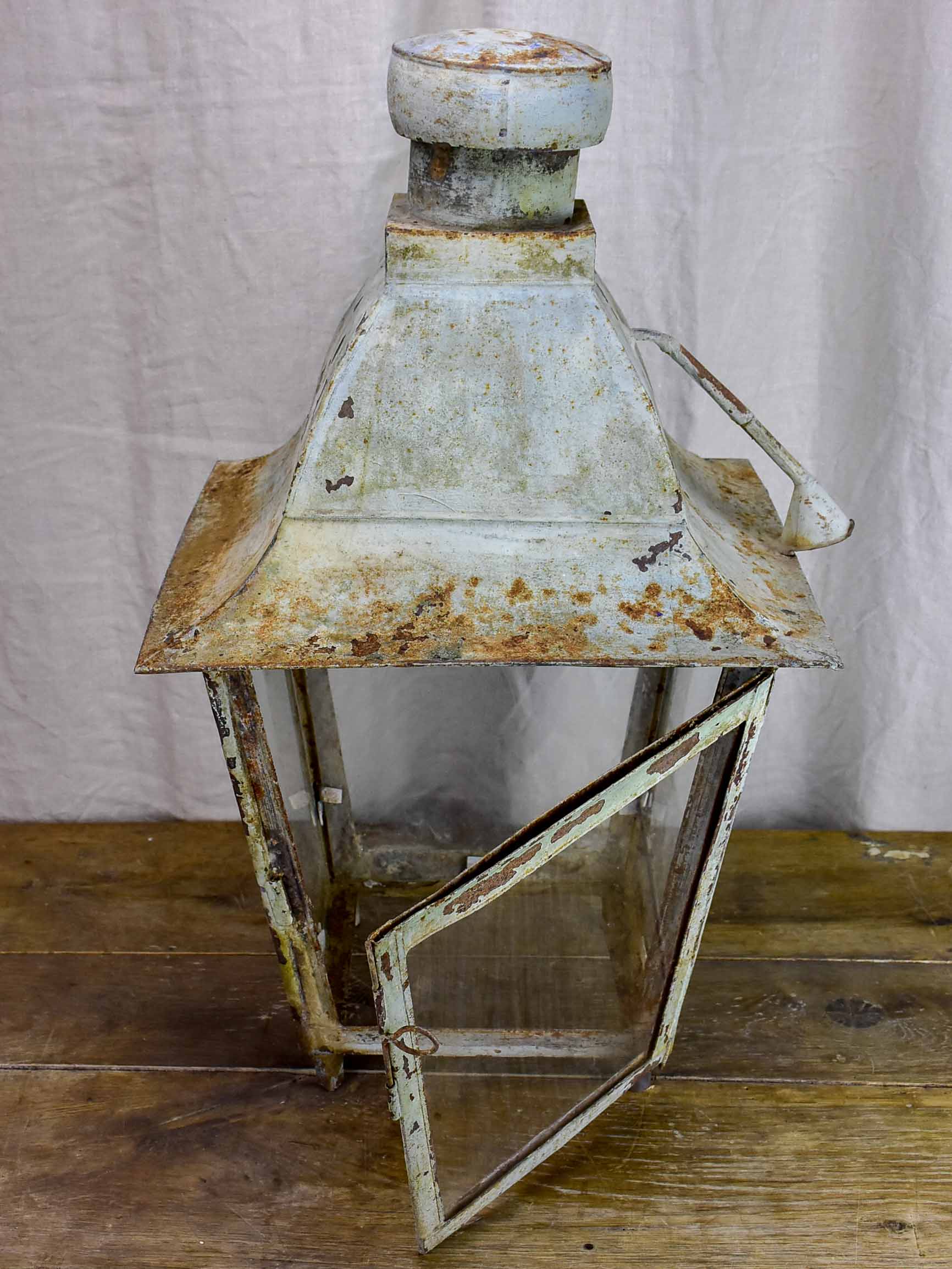 Very large antique French lantern