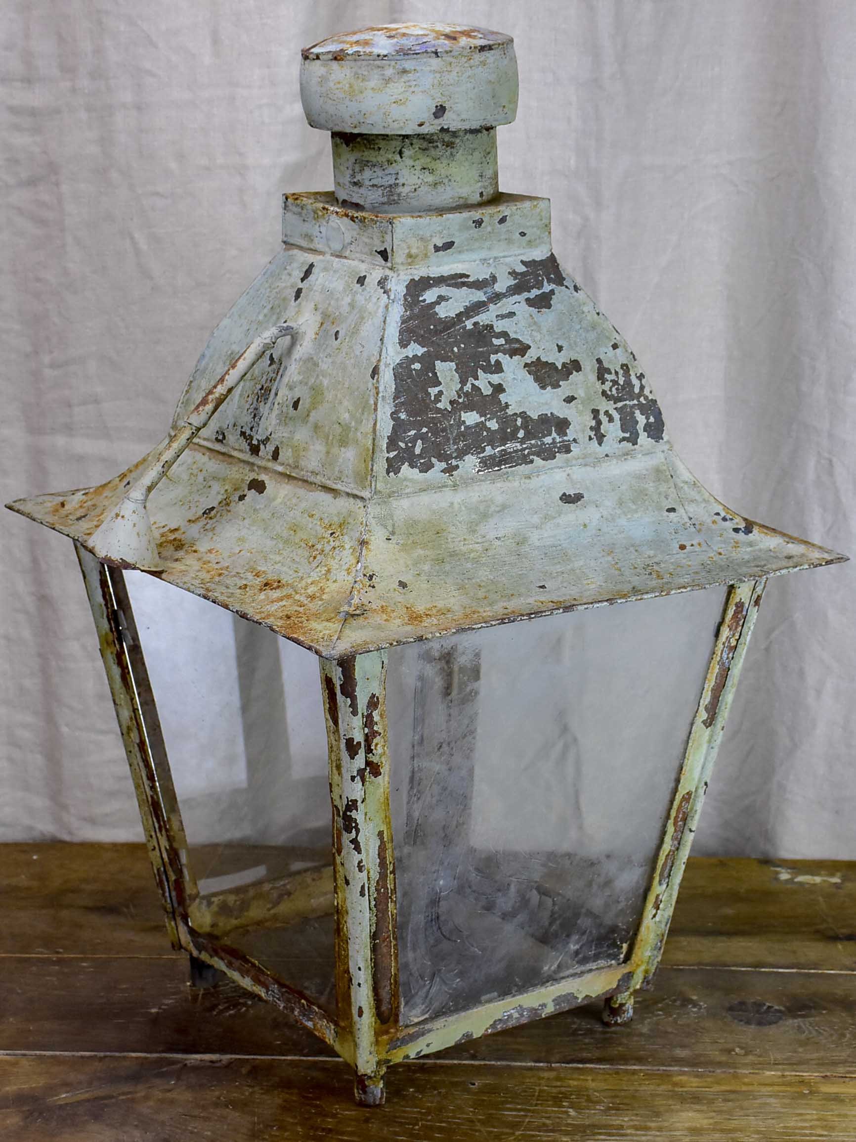 Very large antique French lantern