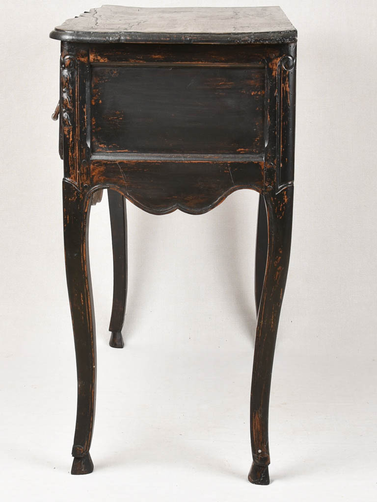 Black Painted 18th Century Commode Furniture