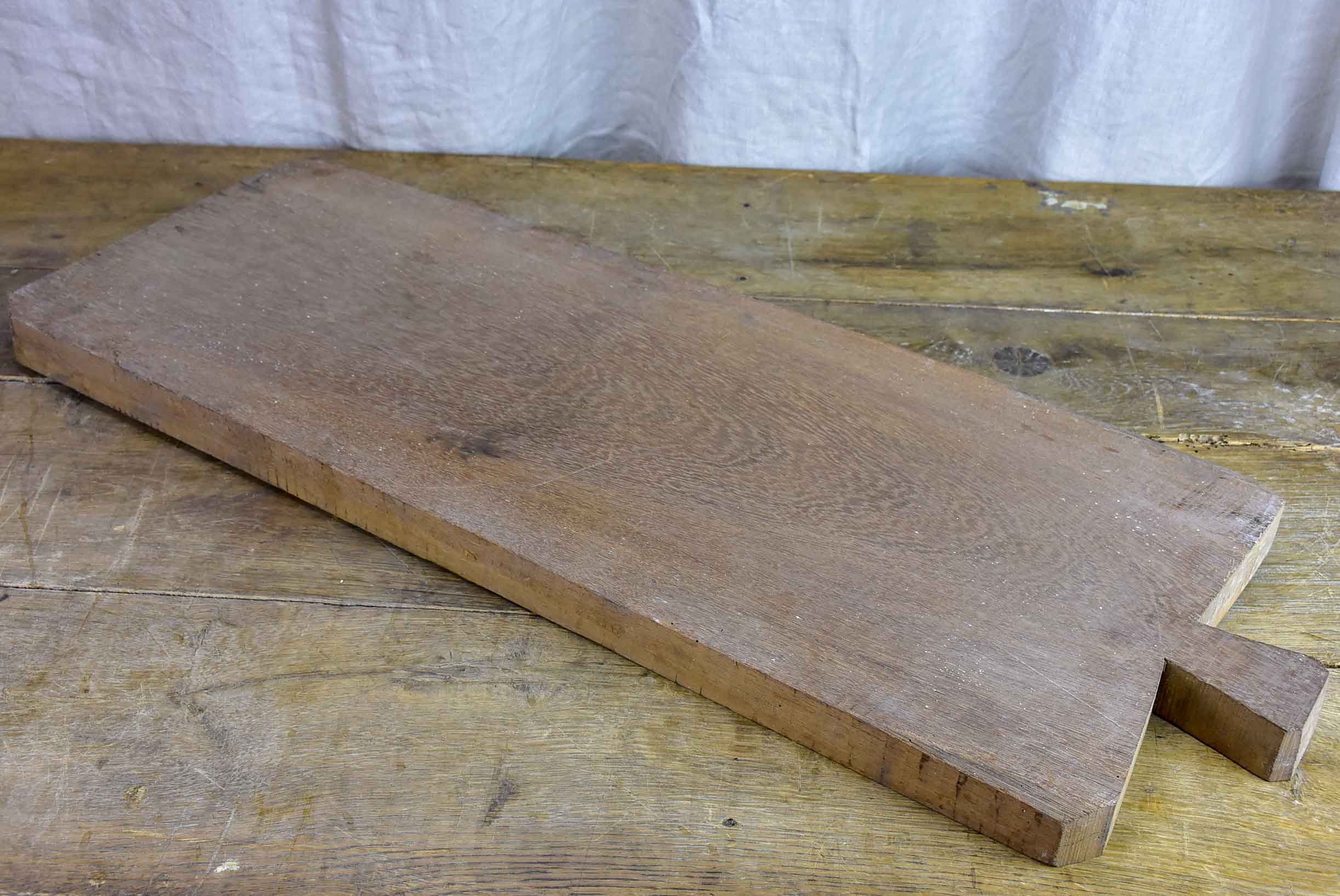 Very large antique French cutting board 35 ¾''