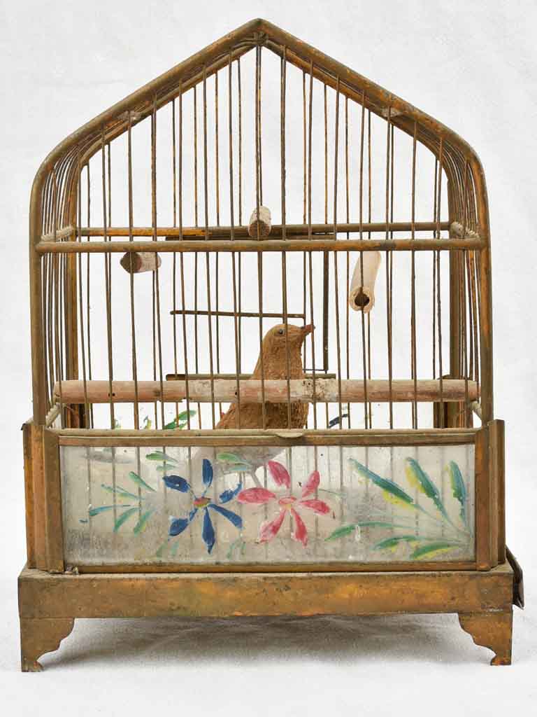 Pretty French Bird cage  - 1940s - 13¾"