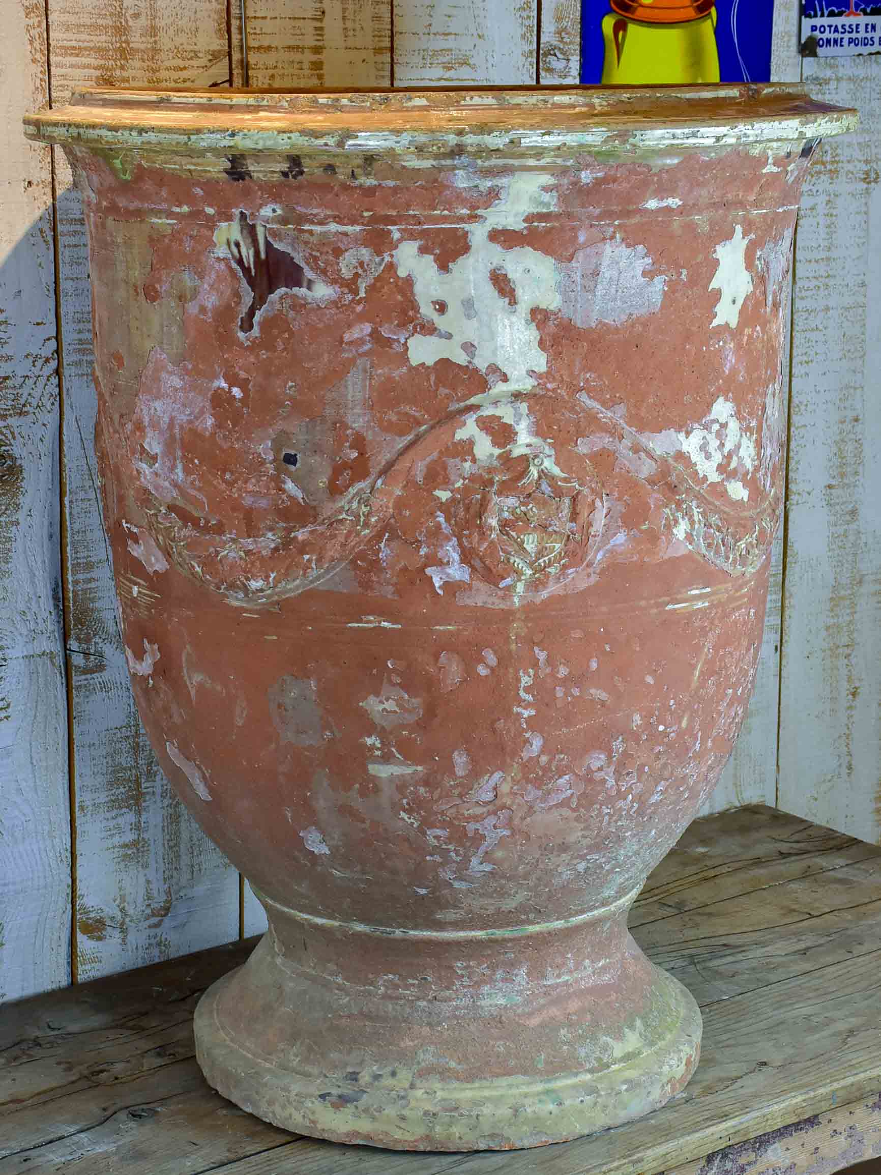 Very large 19th Century Anduze urn