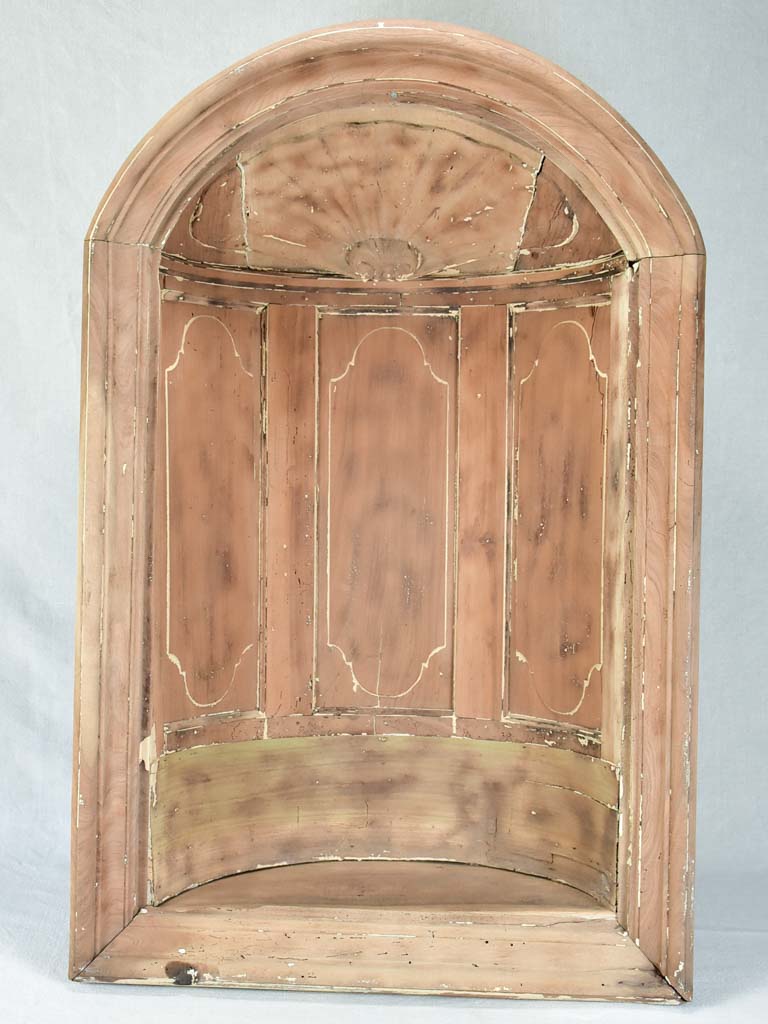 19th century French niche from a chapel 41"