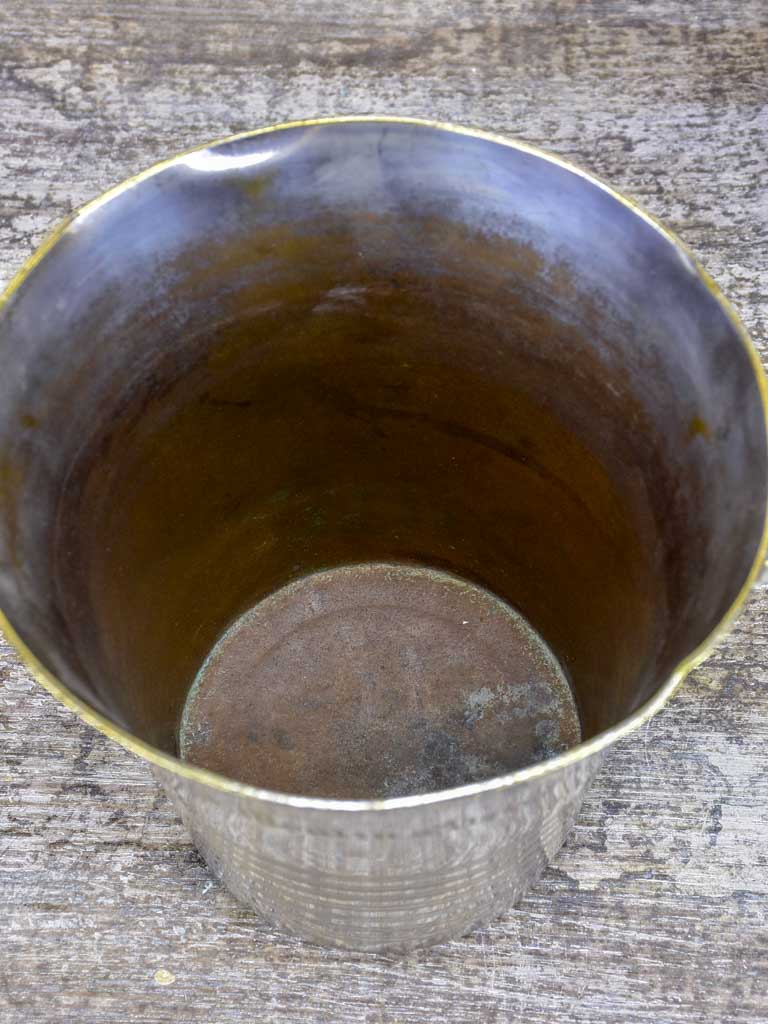 Antique French ice bucket - Le Moulin d'Alsace