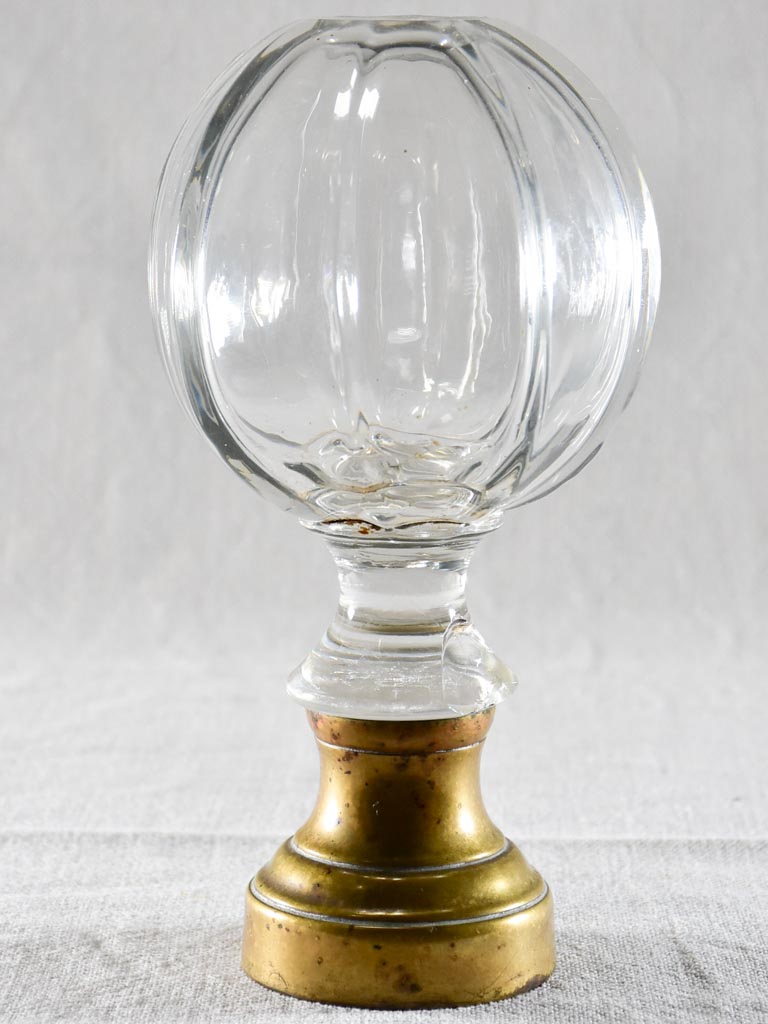 Late nineteenth-century French balustrade ball