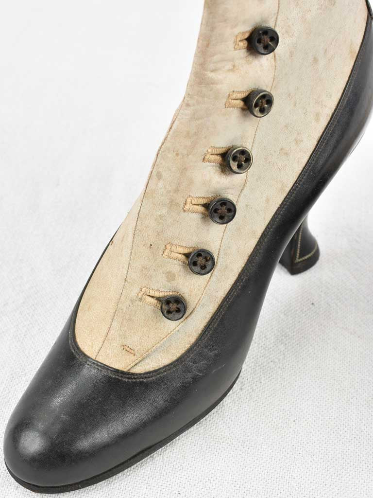 Pair of 19th century ladies fashion boots - sample model