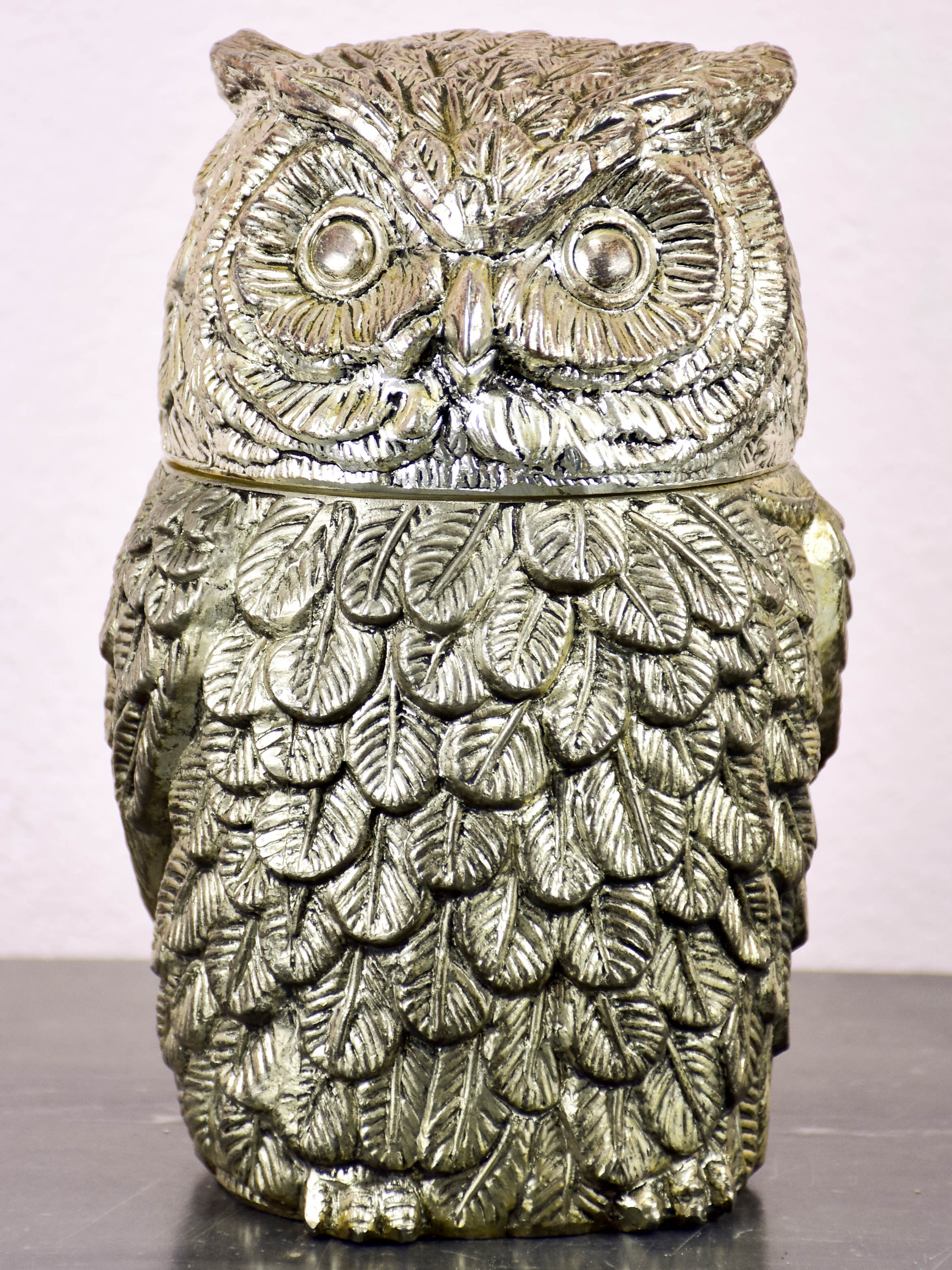 Mauro Manetti ice bucket - silver owl