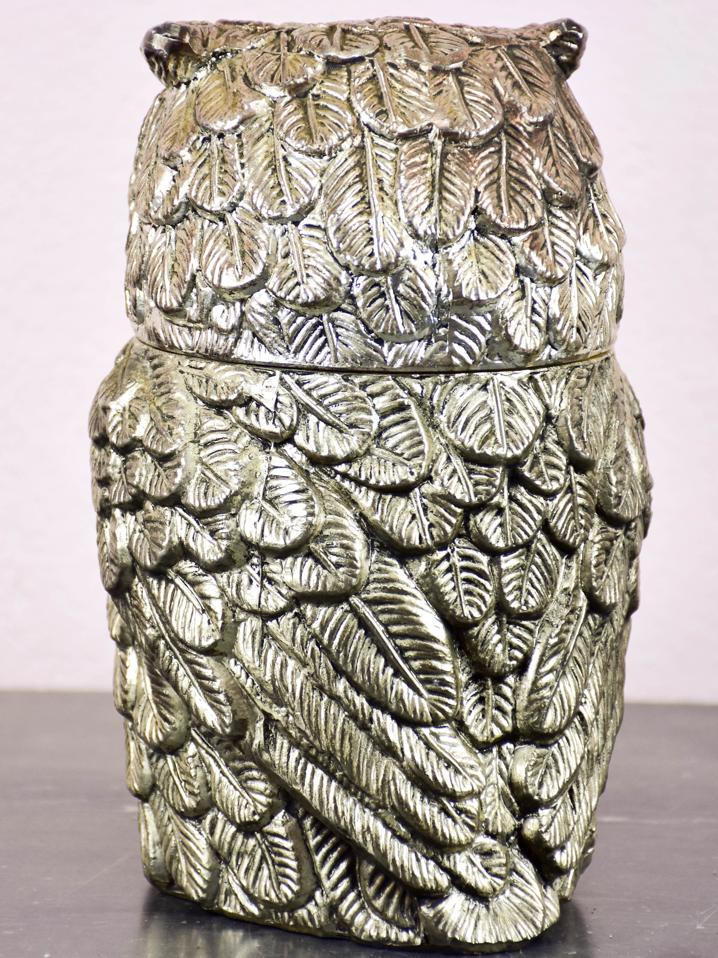 Mauro Manetti ice bucket - silver owl