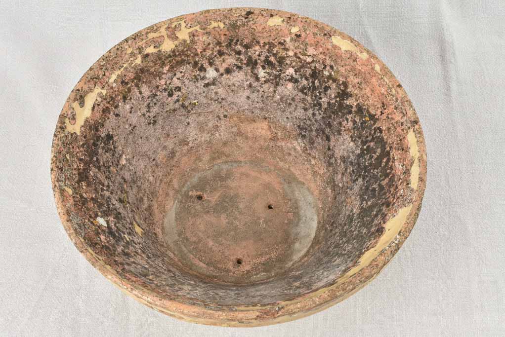 Rustic Antique French mixing bowl 15"