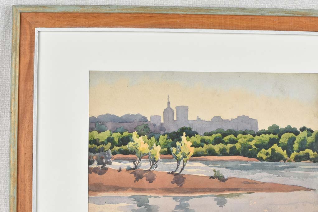 Rustic 1928 Avignon Skyline Captured