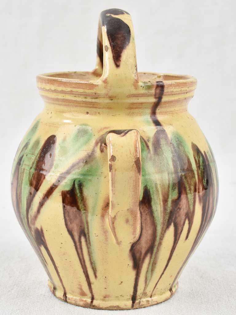 19th century water pitcher Jaspé