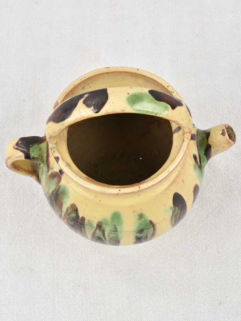 19th century water pitcher Jaspé