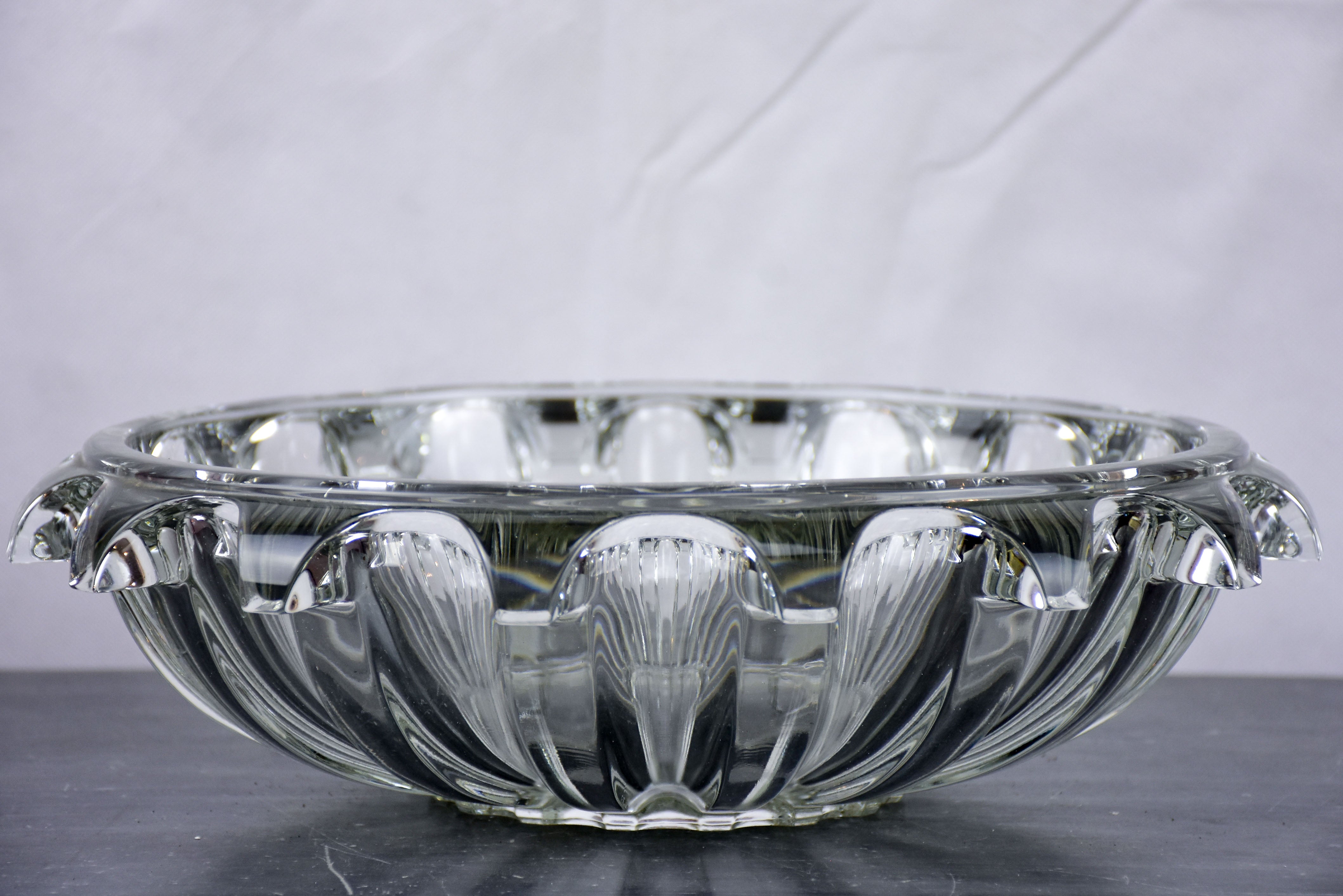 French Art Deco glass bowl