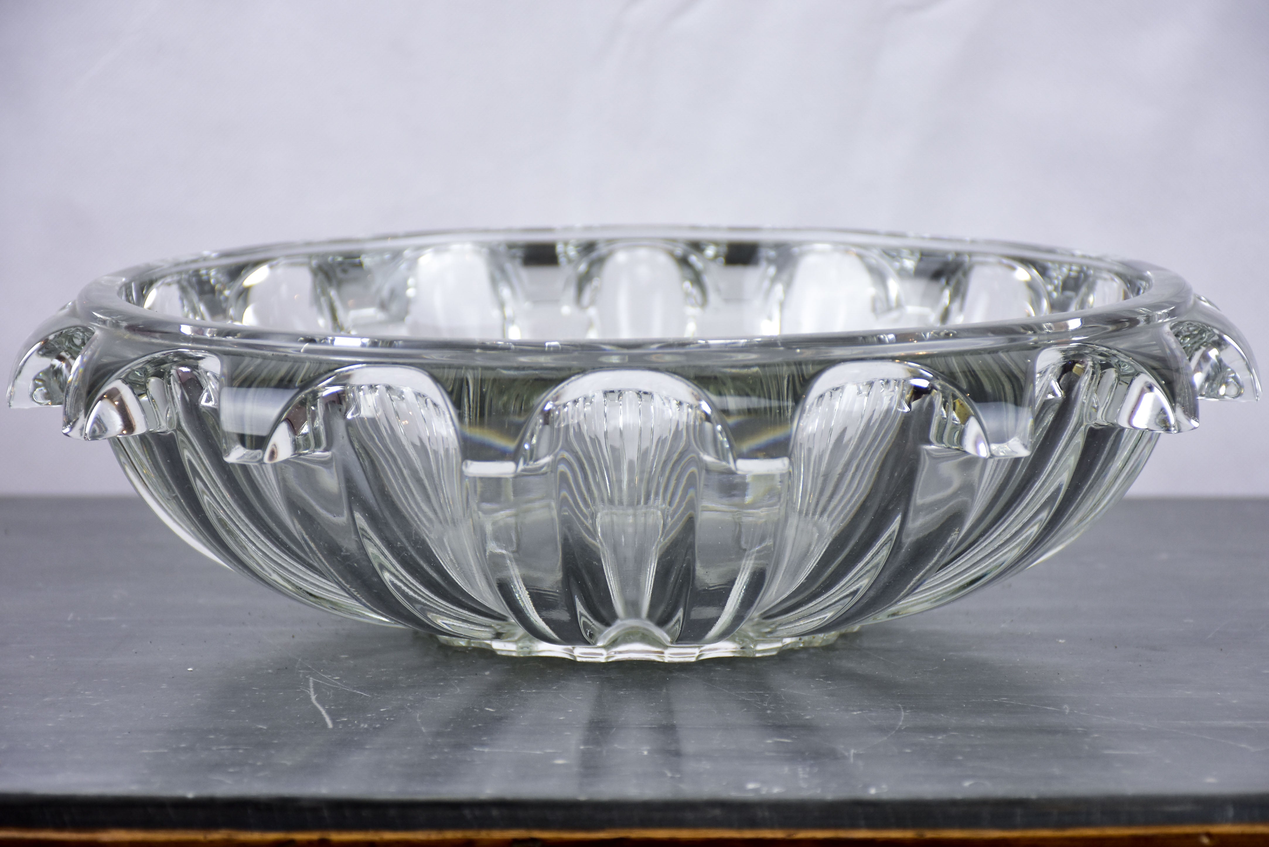 French Art Deco glass bowl