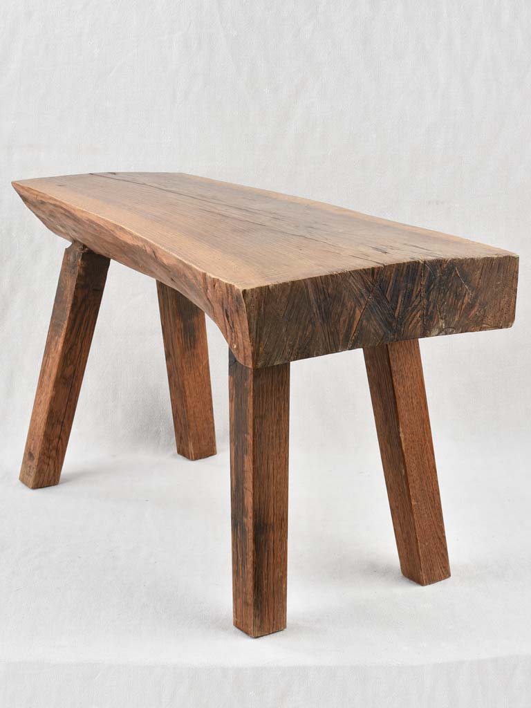 Primitive side table / bench from Savoy 29½"