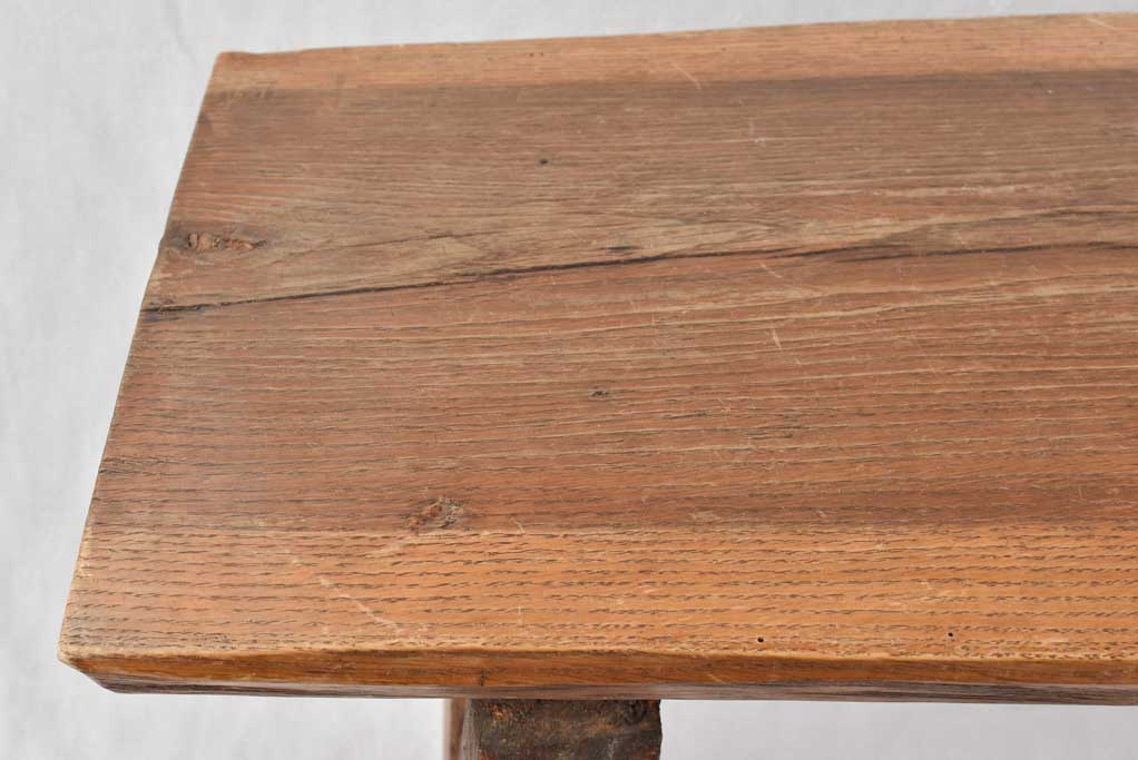 Primitive side table / bench from Savoy 29½"