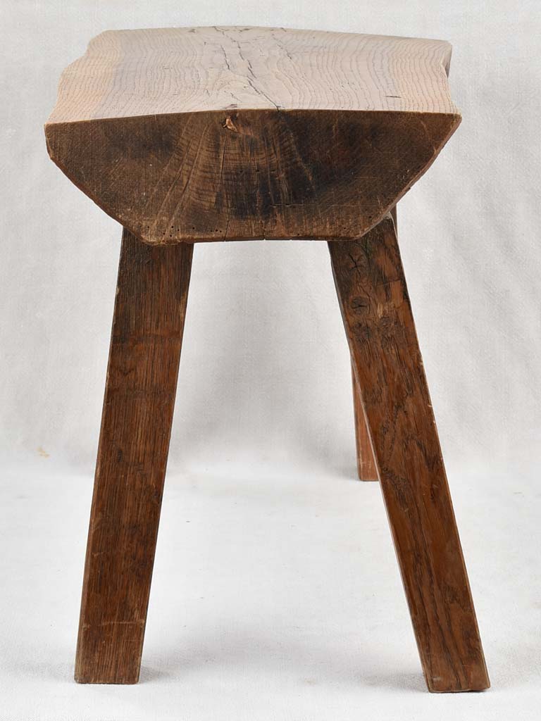 Primitive side table / bench from Savoy 29½"