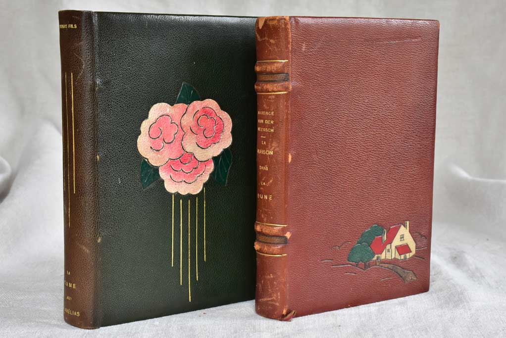 Authentic Horsehide Antique Literature