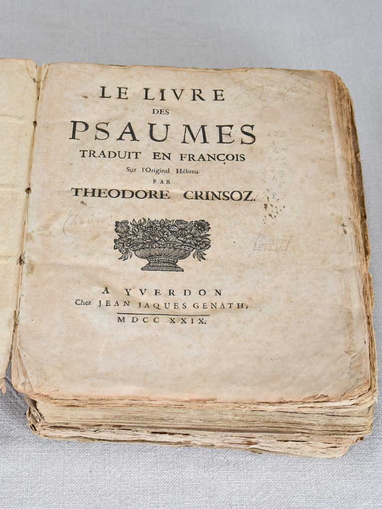 Collection of four 18th-century French religious books