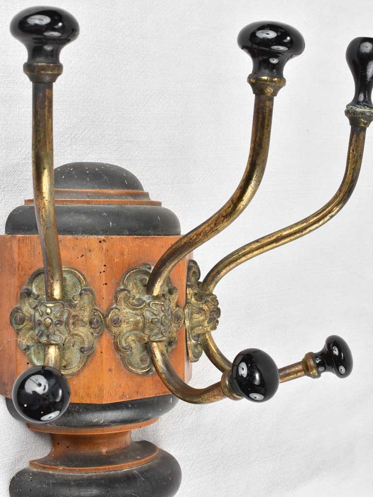 Napoleon III wall bracket - coat rack 16½"