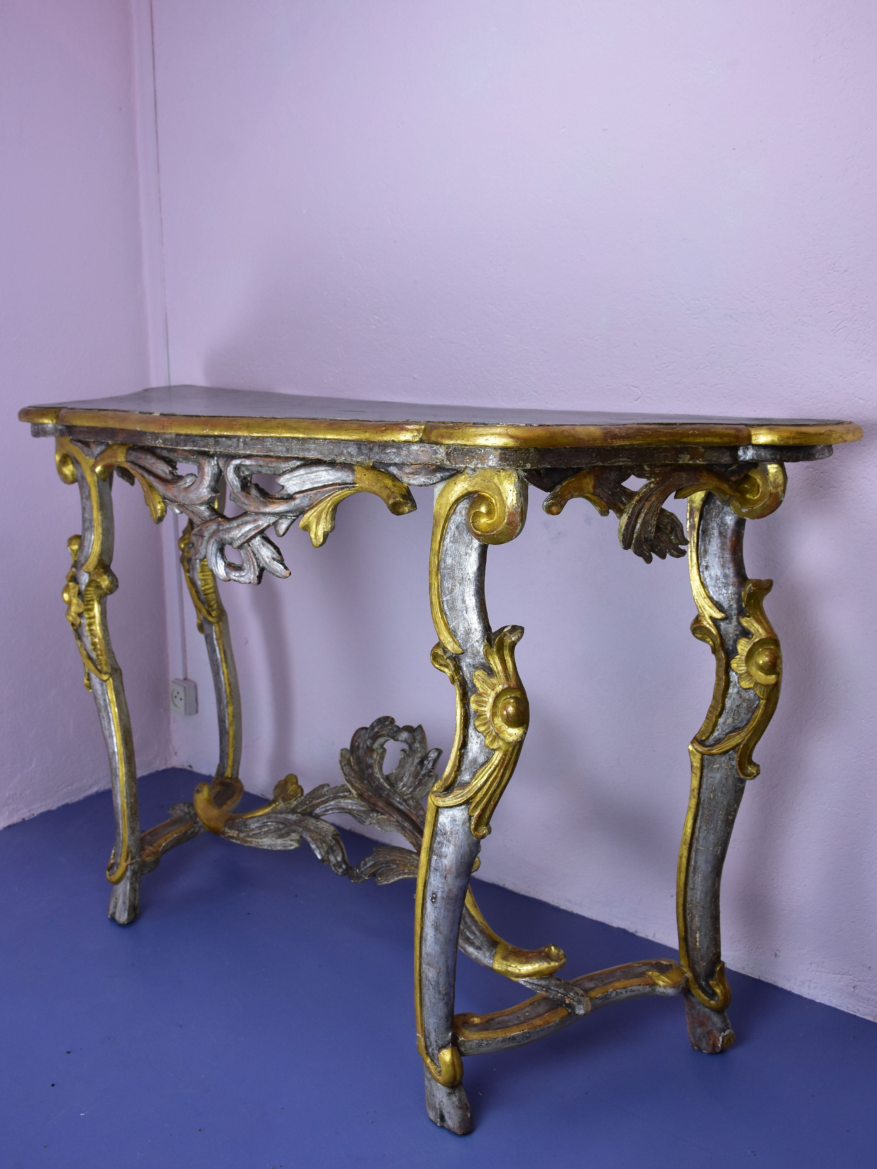 Mid-19th century Italian console