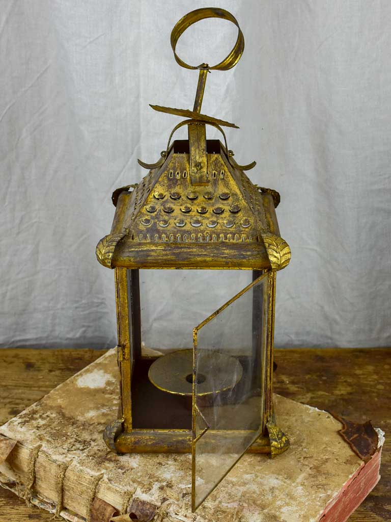 Pair of antique French lanterns