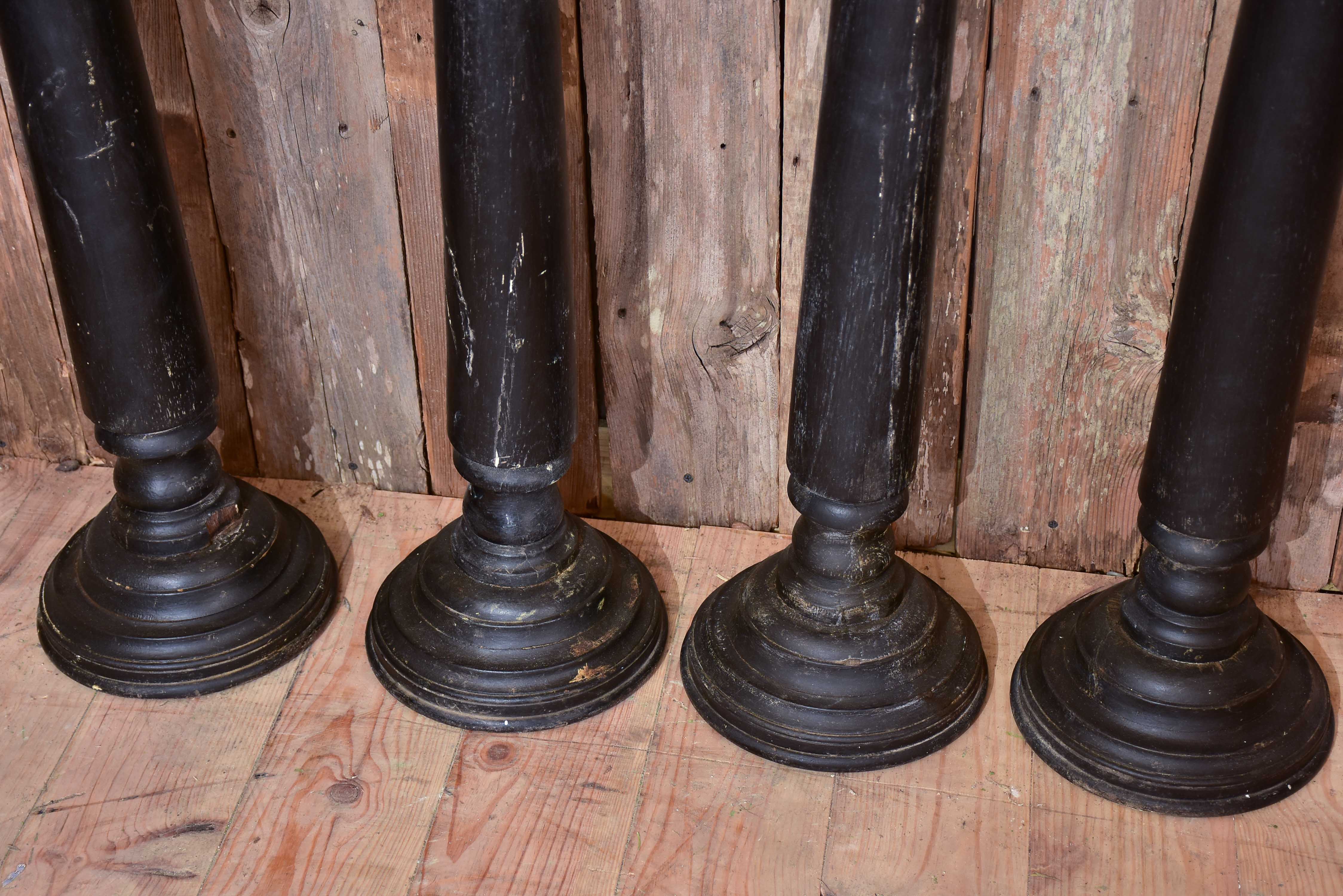 Very tall antique church candlesticks