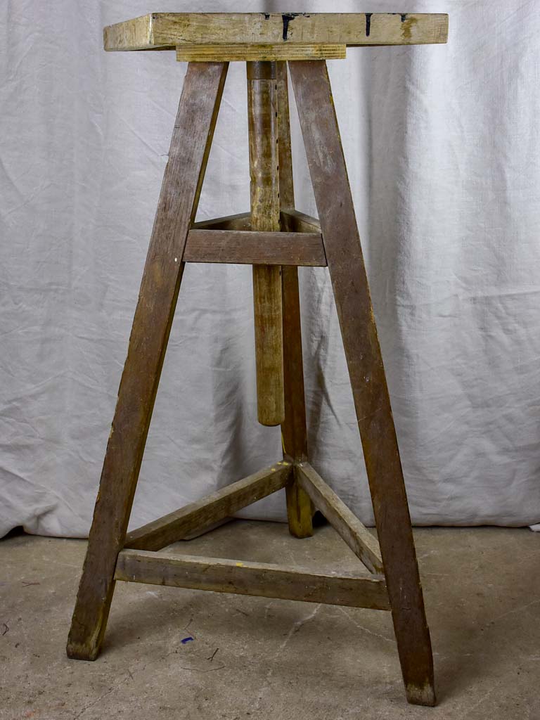 Antique French sculptor's table – Chez Pluie