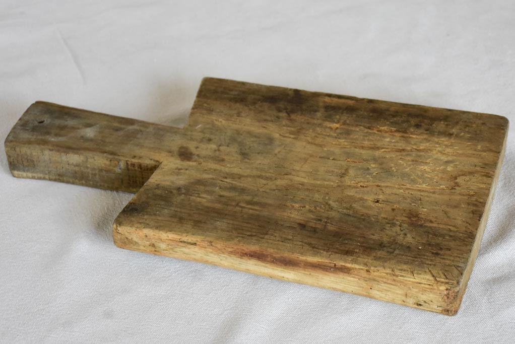 Small antique French cutting board 7½" x  14½"