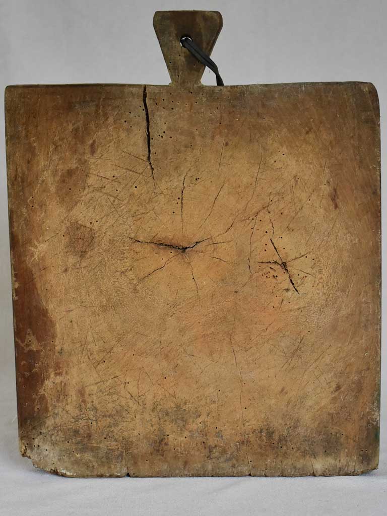 Rustic antique French cutting board 12¼"x 16¼"