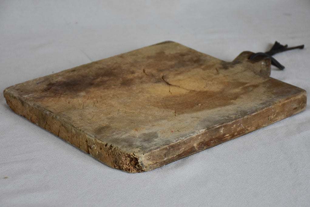 Rustic antique French cutting board 12¼"x 16¼"