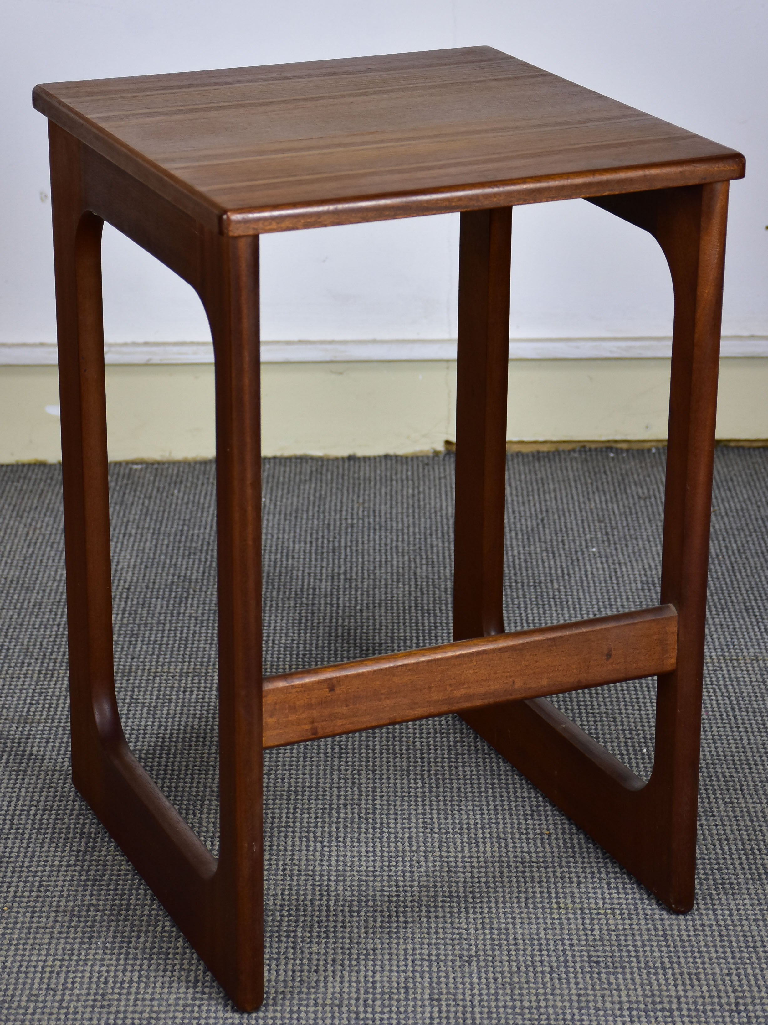 Vintage Scandinavian teak cocktail table set