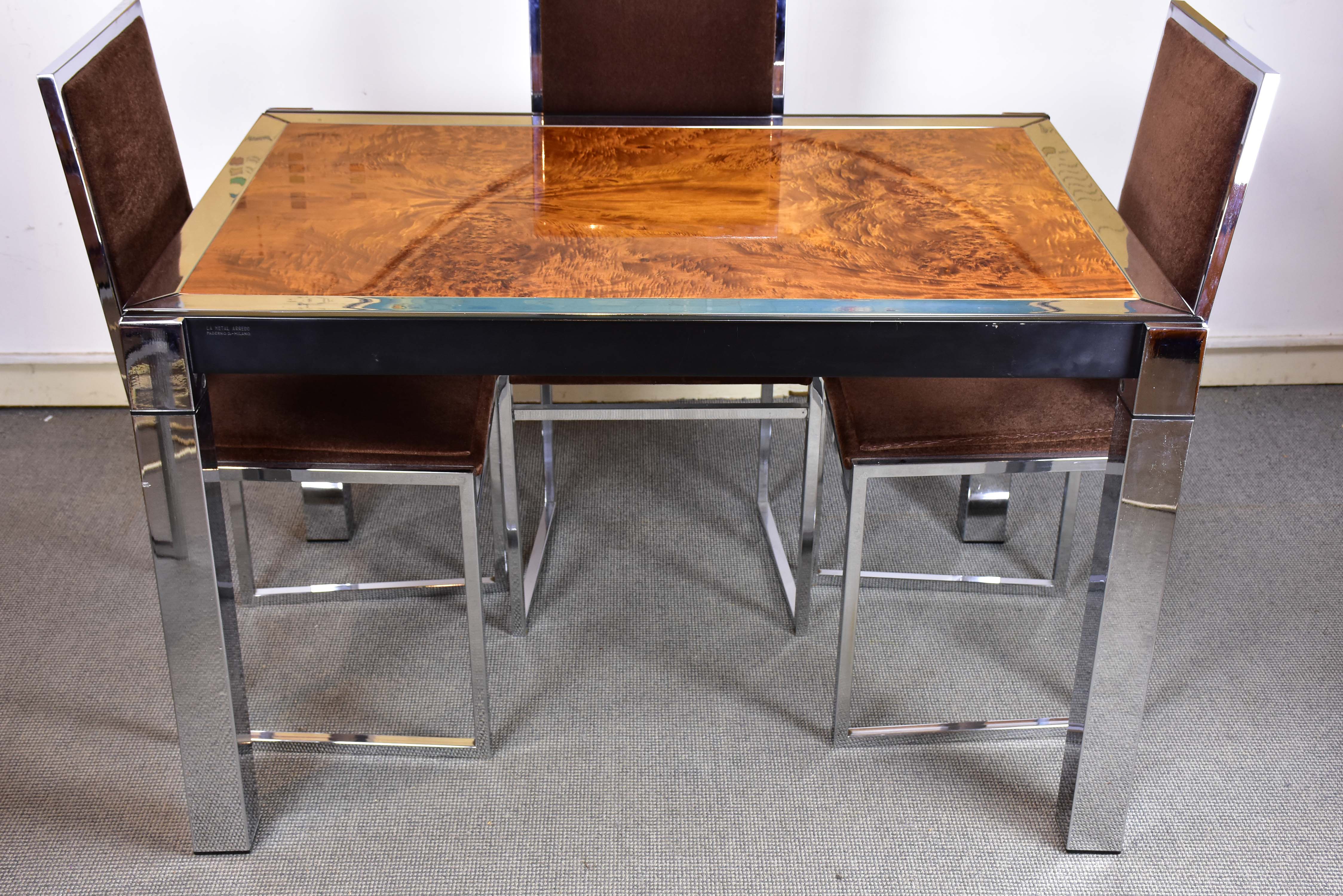 Willy Rizzo extendable dining table